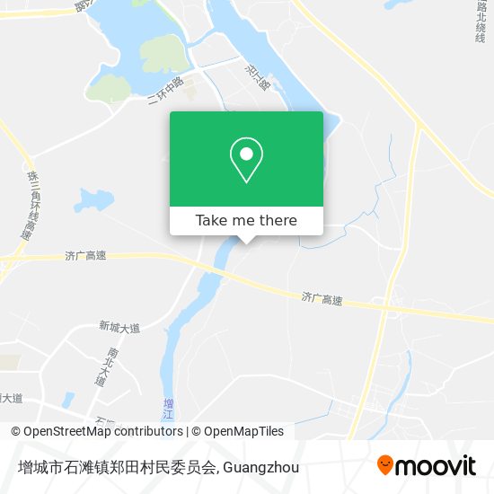 增城市石滩镇郑田村民委员会 map