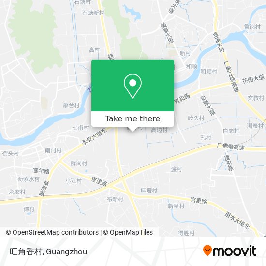 旺角香村 map
