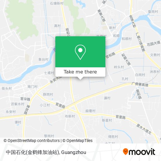 中国石化(金鹤锋加油站) map