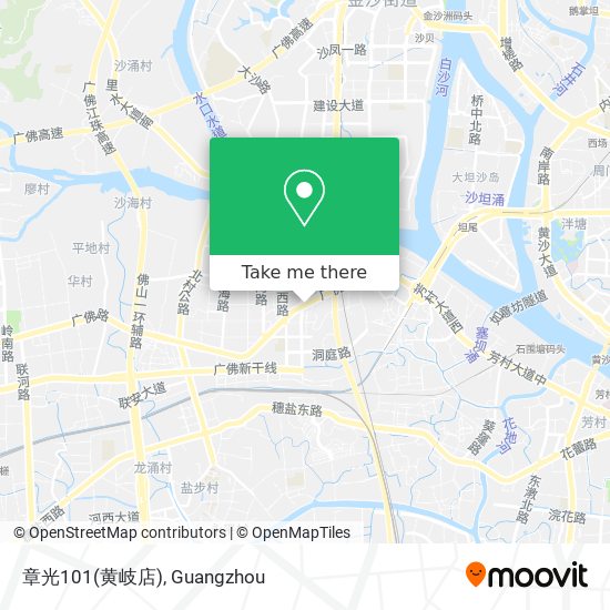 章光101(黄岐店) map