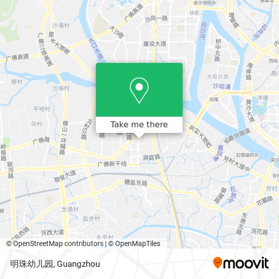 明珠幼儿园 map