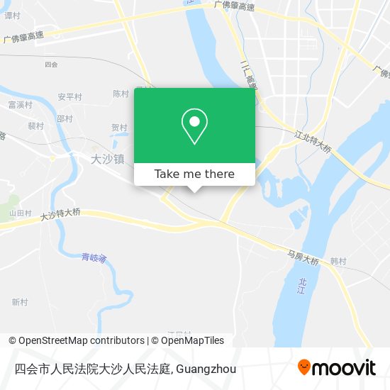 四会市人民法院大沙人民法庭 map