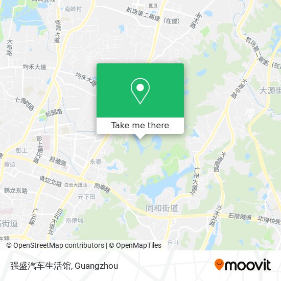 强盛汽车生活馆 map