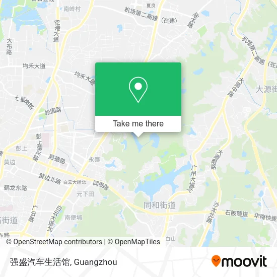 强盛汽车生活馆 map