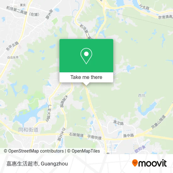 嘉惠生活超市 map