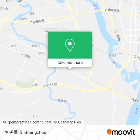 宜秀通讯 map