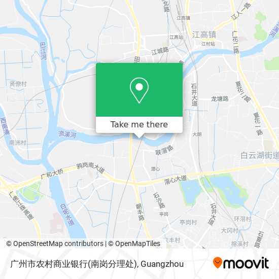 广州市农村商业银行(南岗分理处) map