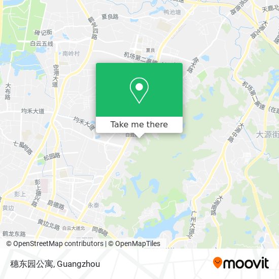 穗东园公寓 map
