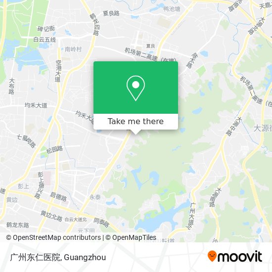 广州东仁医院 map
