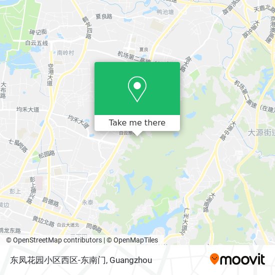 东凤花园小区西区-东南门 map