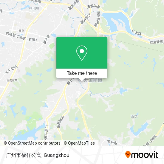 广州市福祥公寓 map