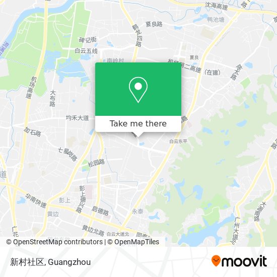 新村社区 map