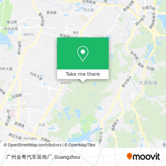 广州金粤汽车装饰厂 map