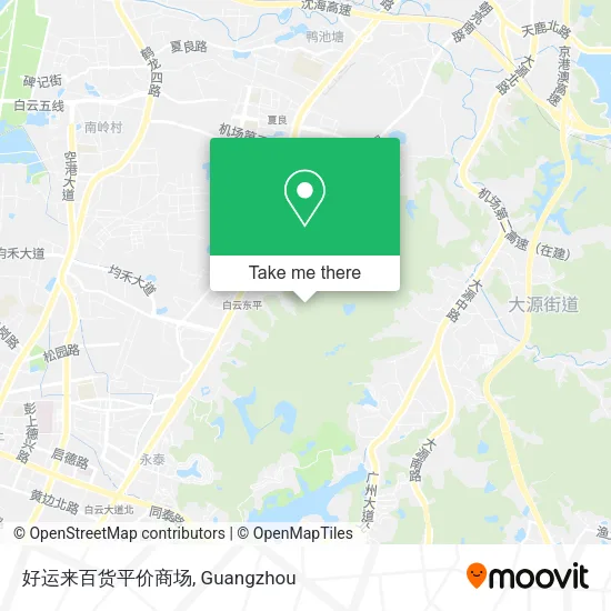 好运来百货平价商场 map