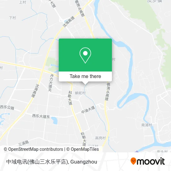 中域电讯(佛山三水乐平店) map