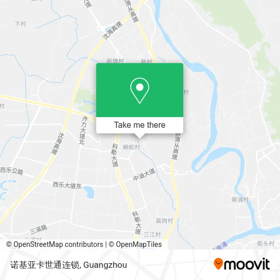 诺基亚卡世通连锁 map