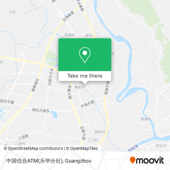 中国信合ATM(乐华分社) map