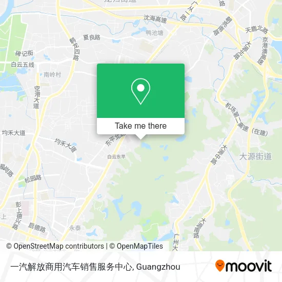 一汽解放商用汽车销售服务中心 map