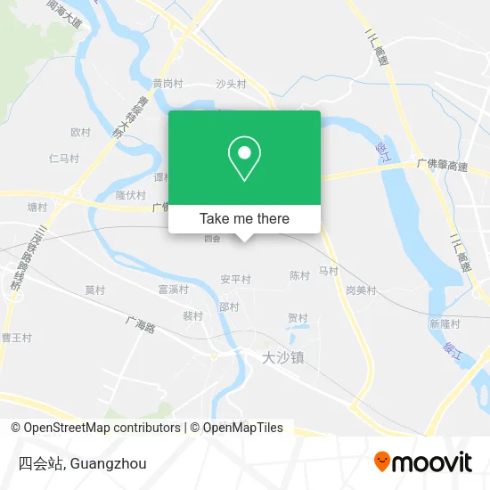 四会站 map
