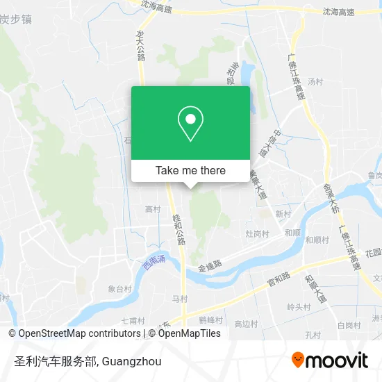圣利汽车服务部 map