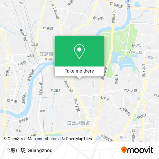 金塬广场 map