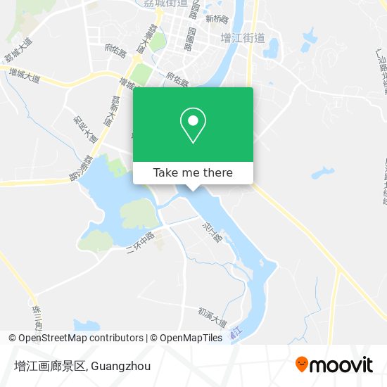 增江画廊景区 map