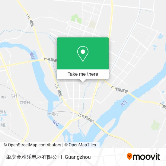 肇庆金雅乐电器有限公司 map
