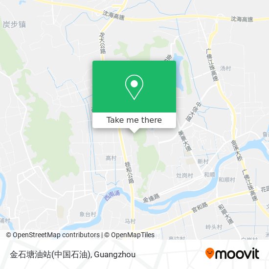 金石塘油站(中国石油) map