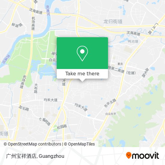 广州宝祥酒店 map