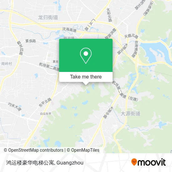 鸿运楼豪华电梯公寓 map