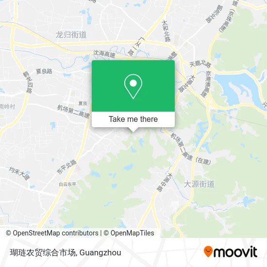 瑚琏农贸综合市场 map