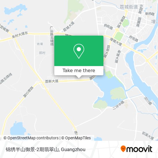 锦绣半山御景-2期翡翠山 map
