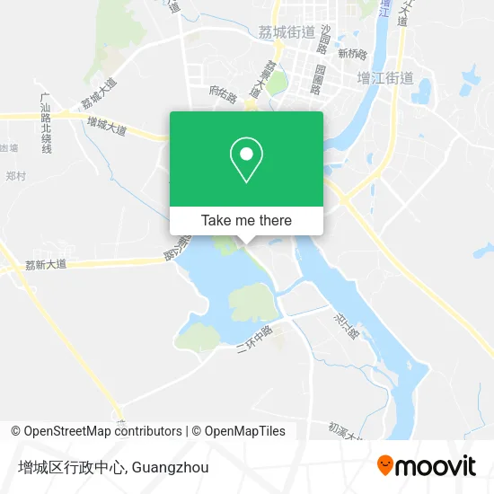 增城区行政中心 map