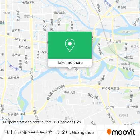佛山市南海区平洲平南祥二五金厂 map
