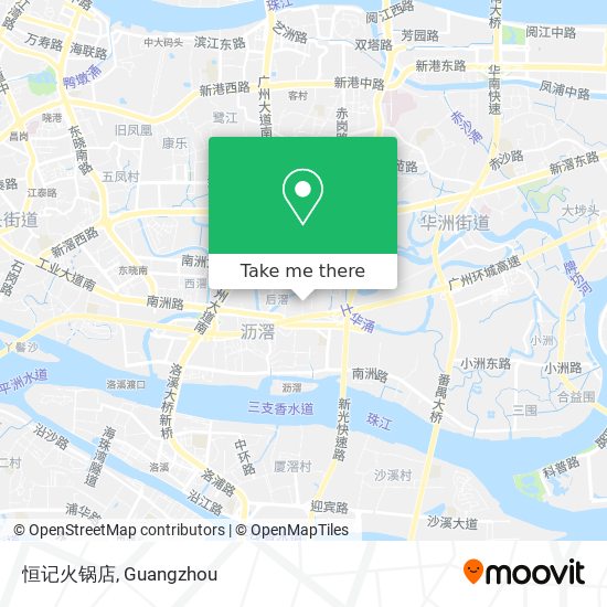 恒记火锅店 map