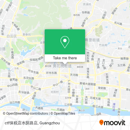 ctf保税店水荫路店 map