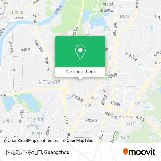 恒越鞋厂-东北门 map
