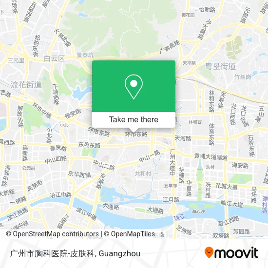广州市胸科医院-皮肤科 map