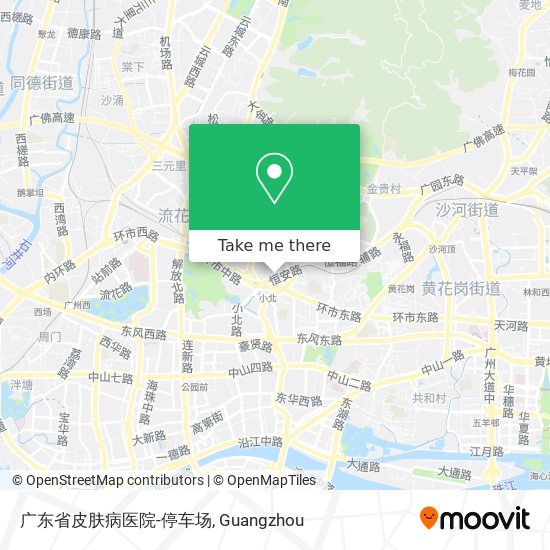 广东省皮肤病医院-停车场 map