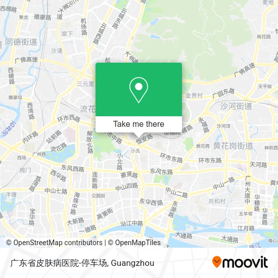 广东省皮肤病医院-停车场 map