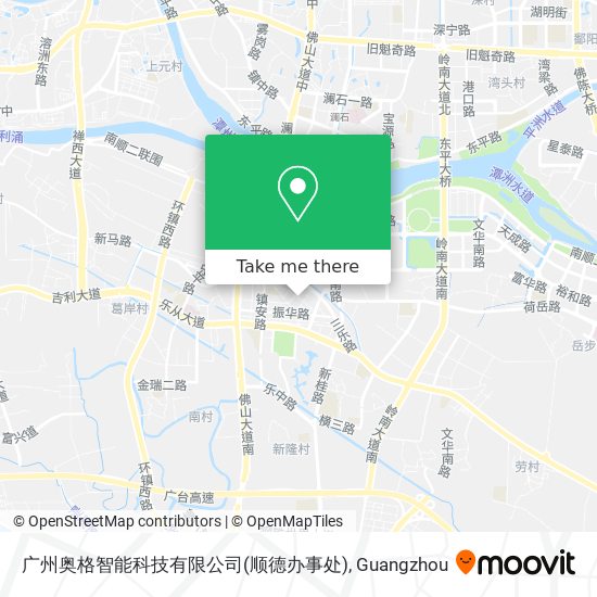 广州奥格智能科技有限公司(顺德办事处) map