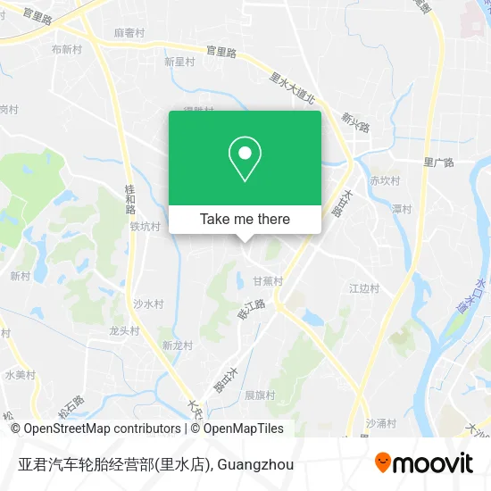 亚君汽车轮胎经营部(里水店) map