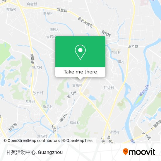 甘蕉活动中心 map