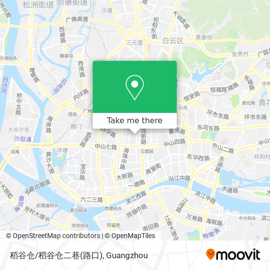 稻谷仓/稻谷仓二巷(路口) map