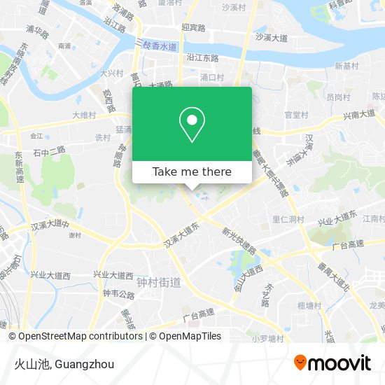 火山池 map