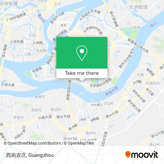 西岗农庄 map