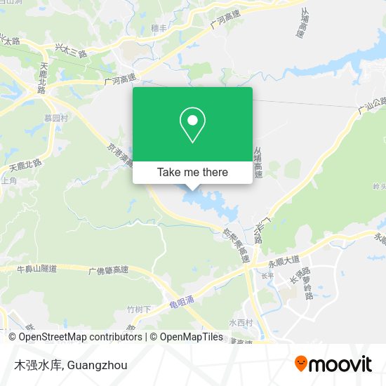 木强水库 map
