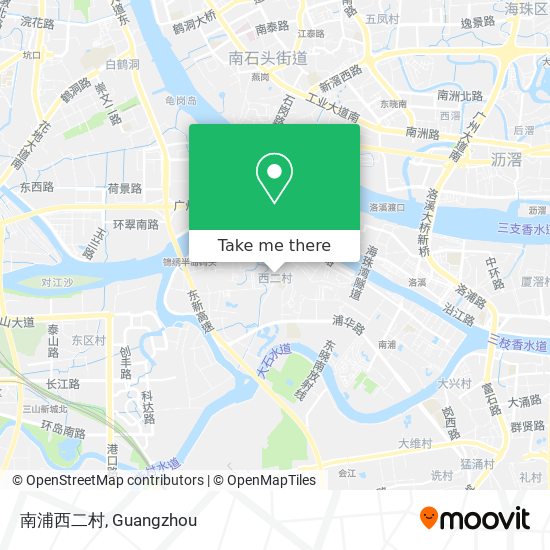南浦西二村 map