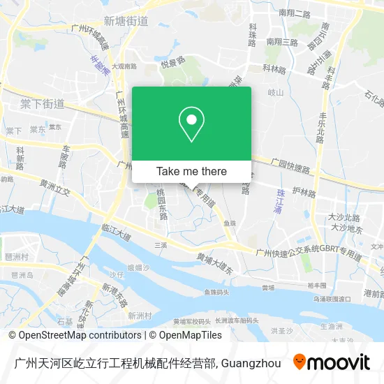 广州天河区屹立行工程机械配件经营部 map