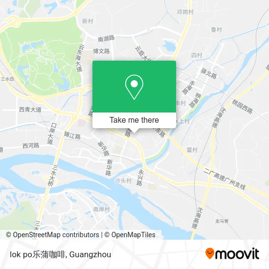 lok po乐蒲咖啡 map